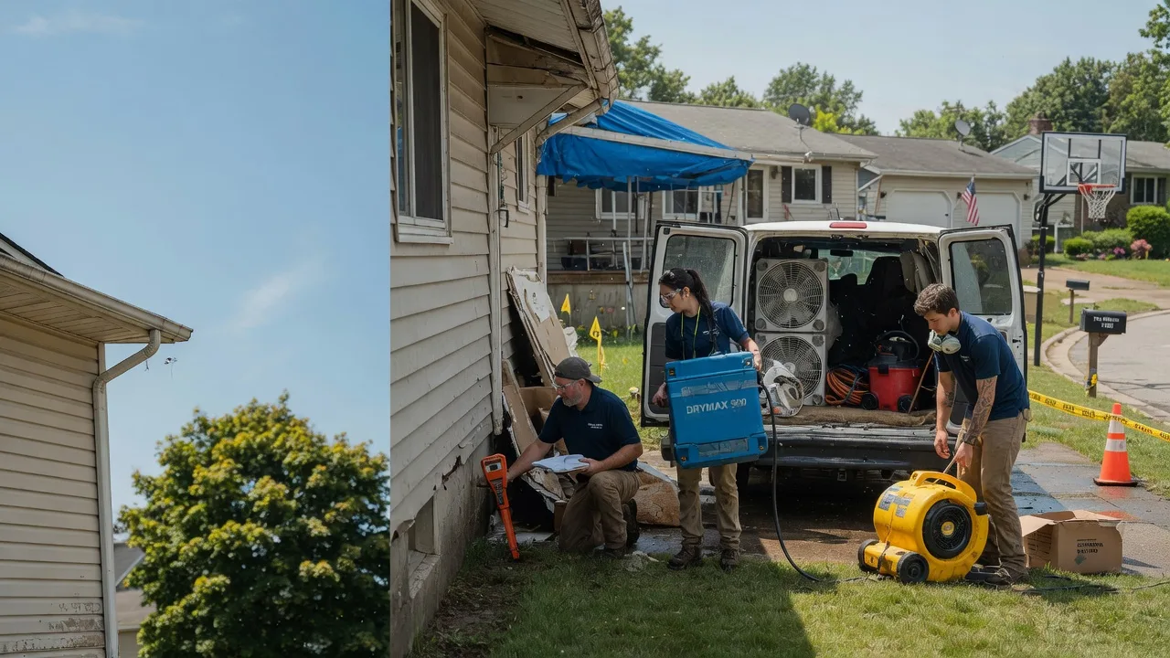 Ceiling Leak Cleanup in Cassandra, PA near me